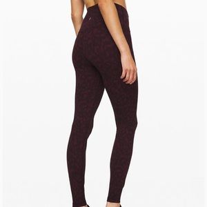 NWT Lululemon Printed Align Leggings